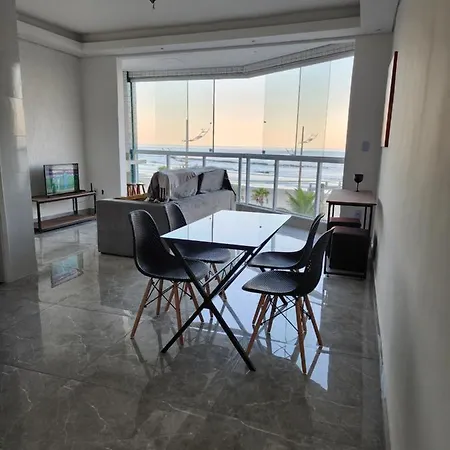 Frente Mar, Pe Na Areia !! Apartment Praia Grande  Exterior photo