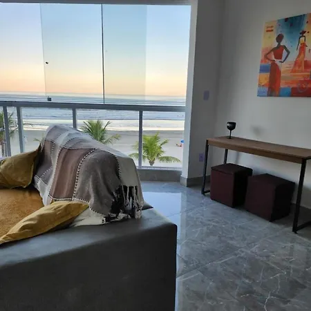 Frente Mar, Pe Na Areia !! Apartment Praia Grande  Exterior photo