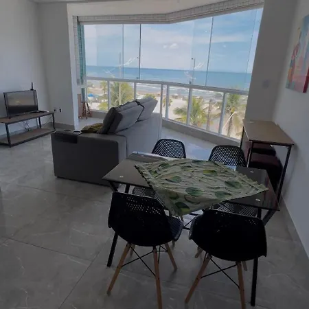 Frente Mar, Pe Na Areia !! Apartment Praia Grande  Exterior photo